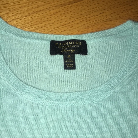 Charter Club Cashmere Luxury Sweater - Picture 2 of 4
